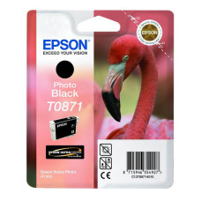 Оригинальный картридж Epson T0871 Photo Black 