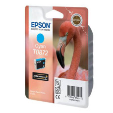 Оригинальный картридж Epson T0872 Cyan 