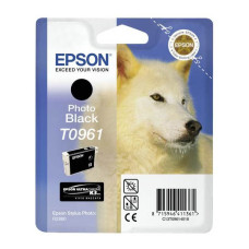 Оригинальный картридж Epson T0961 Photo Black 