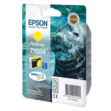Оригинальный картридж Epson C13T10344A10 (T1034) Yellow 