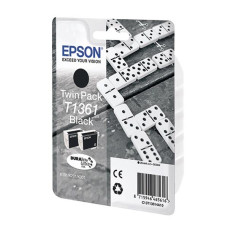 Оригинальный картридж Epson C13T13614A10 (T1361) black double 
