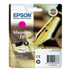 Оригинальный картридж Epson 16 Magenta T1623