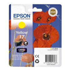 Оригинальный картридж Epson 17 Yellow T1704
