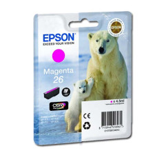 Оригинальный картридж Epson 26 Magenta T2613 