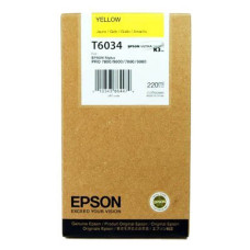 Оригинальный картридж Epson T6134 Yellow