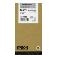 Оригинальный картридж Epson T6539 Light Light Black