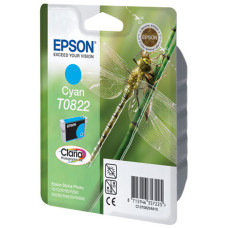 Оригинальный картридж Epson T0822 (C13T11224A10) Cyan