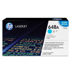 Оригинальный картридж HP 648A (CE261A) Cyan
