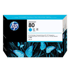 Оригинальный картридж HP 80 cyan C4872A