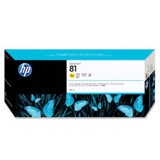 Оригинальный картридж HP 81 yellow C4933A