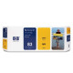 Оригинальный картридж HP 83 UV yellow C4943A