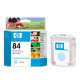 Оригинальный картридж HP 84 Light cyan C5017A